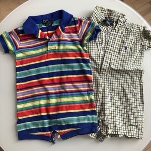 Ralph Lauren Rompers 18months